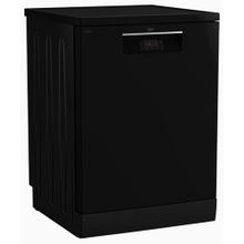 اشتري Beko Dishwasher 5 Programs 14 Persons  - Black  Steam Digital BDFN15420B في مصر