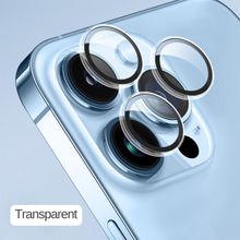 Buy Camera Lens Protector For IPhone 14 Pro Max & 14 Pro Tempered Glass - Clear / Transperent in Egypt