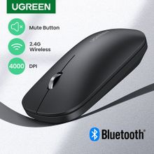 اشتري Ugreen Mouse Bluetooth 5.0 Wireless 4000 DPI Silent Click Mute Mice في مصر