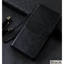 اشتري Flip Case For Nokia 1 2 3 5 6 7 8 2.1 3.1 5.1 6.1 7.1 Plus Cover Pu Leather Wallet Coque For Nokia6 Nokia1 Nokia2 Phone Case(Black) في مصر