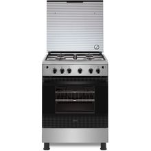 اشتري Zanussi ZCG622A6XA Stainless Steel Gas Cooker - 4 Burners - 60cm - Silver في مصر