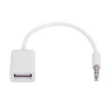 Buy USB Aux Audio Cable Adapter 3.5mm Male Jack Plug To 2.0 in Egypt