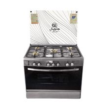 اشتري Global Freestanding Gas Cooker - 5 Burners - Stainless Steel - Brass Burner -- 60*90 Cm في مصر