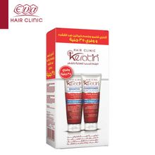 Buy Eva Hair Clinic E Keratin Anti-Dandruff Moisturizing Shampoo 230 ml + Anti-Dandruff Moisturizing Conditioner 230 ml in Egypt