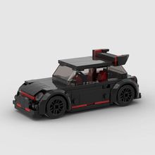 اشتري Mini Fashionable Sports Car Racing Car MOC Compatible with Lego Small Particle Building Blocks DIY Educational Car Toy Model في مصر