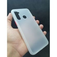 اشتري Realme 5 Slim Fit Silicone Cover With Soft Edges - White في مصر