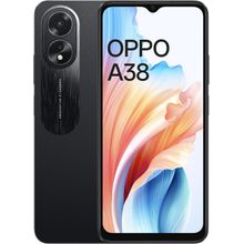 Buy OPPO A38 4G 128GB/4GB 6.5 Inch Mobilephone -Glowing Black in Egypt