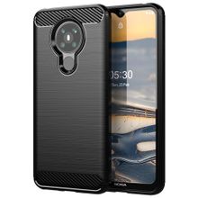 Buy Case For Nokia 5.3 Soft TPU Phone Back Cover - Black in Egypt