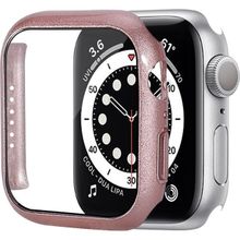 Buy 2 In 1 PC Case + Film For Apple Watch Series 7 45mm - Rose Gold in Egypt