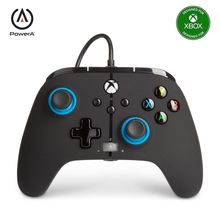 اشتري Power A PowerA Enhanced Wired Controller For Xbox - Blue Hint - Xbox Series X-S في مصر