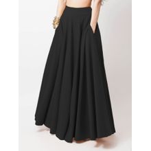 Buy ZANZEA Women Elastic High Waist Skirt Flare A-Line in Egypt