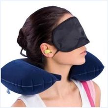 اشتري Travel Set - 3 Pcs - Earplug, Eye Shade & Neck Pillow في مصر