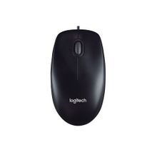 اشتري Logitech M90 USB Wired Mouse - Black في مصر