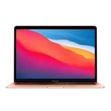 اشتري Apple MacBook Air 13 With Retina Display (Late 2020) - M1 Chip - 8GB RAM - 256GB SSD - 13.3-inch - Integrated GPU - MacOS - Gold (Arabic/English Keyboard) في مصر