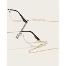 Buy RA accessories Women Eyeglasses Golden Chain With Pearls in Egypt