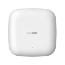 Buy D-Link DAP-2610 Wireless 1300Mbps Managed 11AC Wave2 MU-MIMO Dual Band Access Point, (AP/WDS/WDS With AP/Client Mode), PoE Gigabit Port, Celling/Wall/Desktop Mounting, With Ceiling Clip, W/o Power Adapter , in Egypt