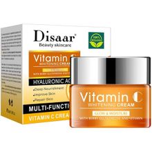 اشتري Disaar Whitening Cream Vitamin С Glow Moisturizing Hyaluronic Acid Nourishment Multi-Function Essence - 50 Ml في مصر