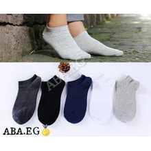 Buy General Set Of 5 Pairs Short Socks - Multi Colors Size 40-46 in Egypt