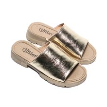 اشتري Glitter Women Slippers - GOLD في مصر