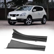 Buy Car Front Windshield Wiper Side Trim Cover Water Deflector Cowl Plate Left Right Fit for Nissan Qashqai J10 2008-2015 in Egypt