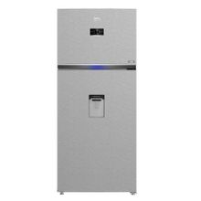 اشتري Beko Freestanding Digital Refrigerator,No Frost, Dispenser 2 Doors,630 Litres, Stainless Steel RDNE650E60XP في مصر