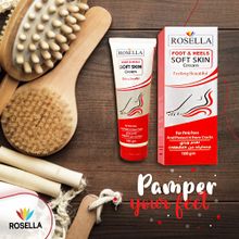 Buy Rosella Foot & Heels Soft Skin Cream -100 GM in Egypt