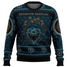 Buy Roll Initiative Dungeons Dragons Ugly Sweater Santa Claus Pullover Men 3d Sweatshirt Autumn Winter Fleece Hoodi in Egypt