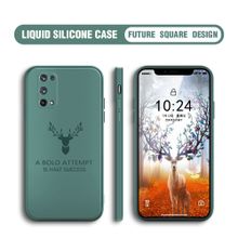 اشتري Realme 7 Pro Case Deer Silicone Phone Cover في مصر