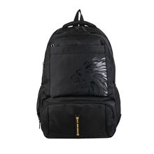 اشتري LION Casual Unisex Teenager Student Outdoor Waterproof Backpack, BlackMultiple Pocket Backpack Men Canvas Insert Buckle Designer Bag Teenager Laptop Backpacks Student College School Bags For Unisex kids Stylish في مصر