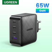 اشتري Ugreen 65W USB C Charger EU Plug 4-Port GaN Type C Fast Charging Wall Adapter في مصر