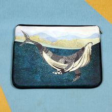 Buy PRODO Laptop Sleeve Leather For 13-inch  - Whale Design in Egypt