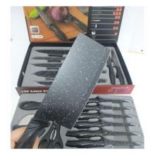 Buy Kitchen Knife Set  -  18 Pcs in Egypt