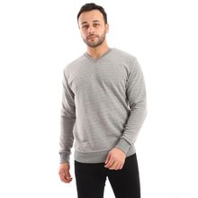 Buy Red Circle Men V Neck Long Sleeves Sweatshirt in Egypt