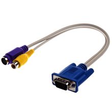 Buy TV-out VGA to S-Video/RCA Cable Adapter in Egypt