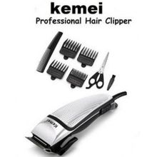 Buy Kemei KM-4639 High-Power Professional Hair Clipper - Silver in Egypt