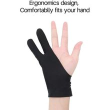 Buy Artist Glove For Drawing Tablet ,1 PCS Of Free Size, Good For Right Hand Or Left Hand in Egypt