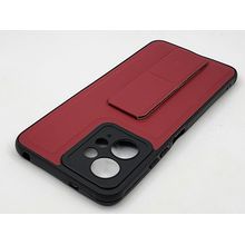 اشتري Xiaomi Redmi Note 12 4G Phone Case Full Protection And Cover Stand For Your Phone - Red في مصر