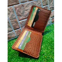 اشتري Handmade Genuine Leather Wallet Unique Design Gift في مصر