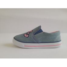 Buy Flat Fashion Sneakers Comfort Easy Fitting Kids Shoes For Girl Blue in Egypt