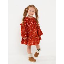 اشتري LC Waikiki Crew Neck Long Sleeve Printed Baby Girl Dress في مصر