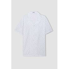 Buy Defacto Regular Fit Printed Short Sleeve Shirt. in Egypt