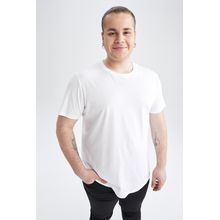 Buy Defacto Man Slim Fit Crew Neck Short Sleeve T-Shirt in Egypt