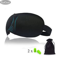 Buy 3D Lightweight And Comfortable Sleeping Eye Mask Complimentary Noise-reducing Earplugs in Egypt
