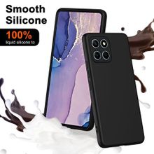 اشتري Honor X8A Case, Slim Smooth Soft Silicone Shockproof Anti-Figerprint Case Cover For Honor X8A في مصر