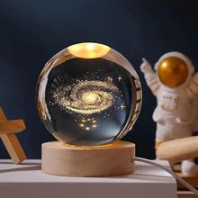 Buy Crystal Ball Star Galaxy Lights Home Decor 3DCrystal Ball Star Galaxy Lights Home Decor 3D Sculpture Glass Ball Ornaments Birthday Gift Night Lights Decorationstyle modern decorcolor mix in Egypt