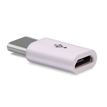 اشتري Generic OR USB 3.1 Type-C to Micro Male Female Mini Portable Type C Converter white في مصر