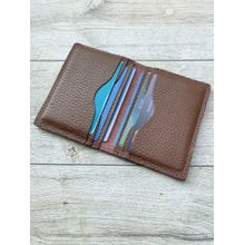 اشتري Dr.key Genuine Leather For Men - Bifold Card Wallets -2007-gran Brown في مصر