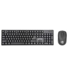 اشتري Manhattan Wireless Keyboard And Optical Mouse Set - 178990 - Black في مصر