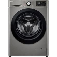 Buy LG F4R3TYG6P Vivace Front Load Automatic Washing Machine, 8 KG - Silver in Egypt