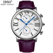 Buy Ibso 6802L-Pupler Genuine Leather Women Dress Watch in Egypt